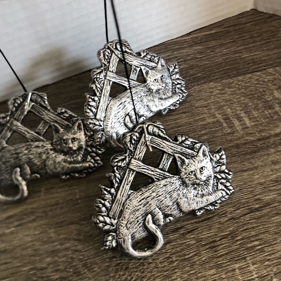 Vtg NOS Carson Cat Wind Chime - Picture 12 of 12